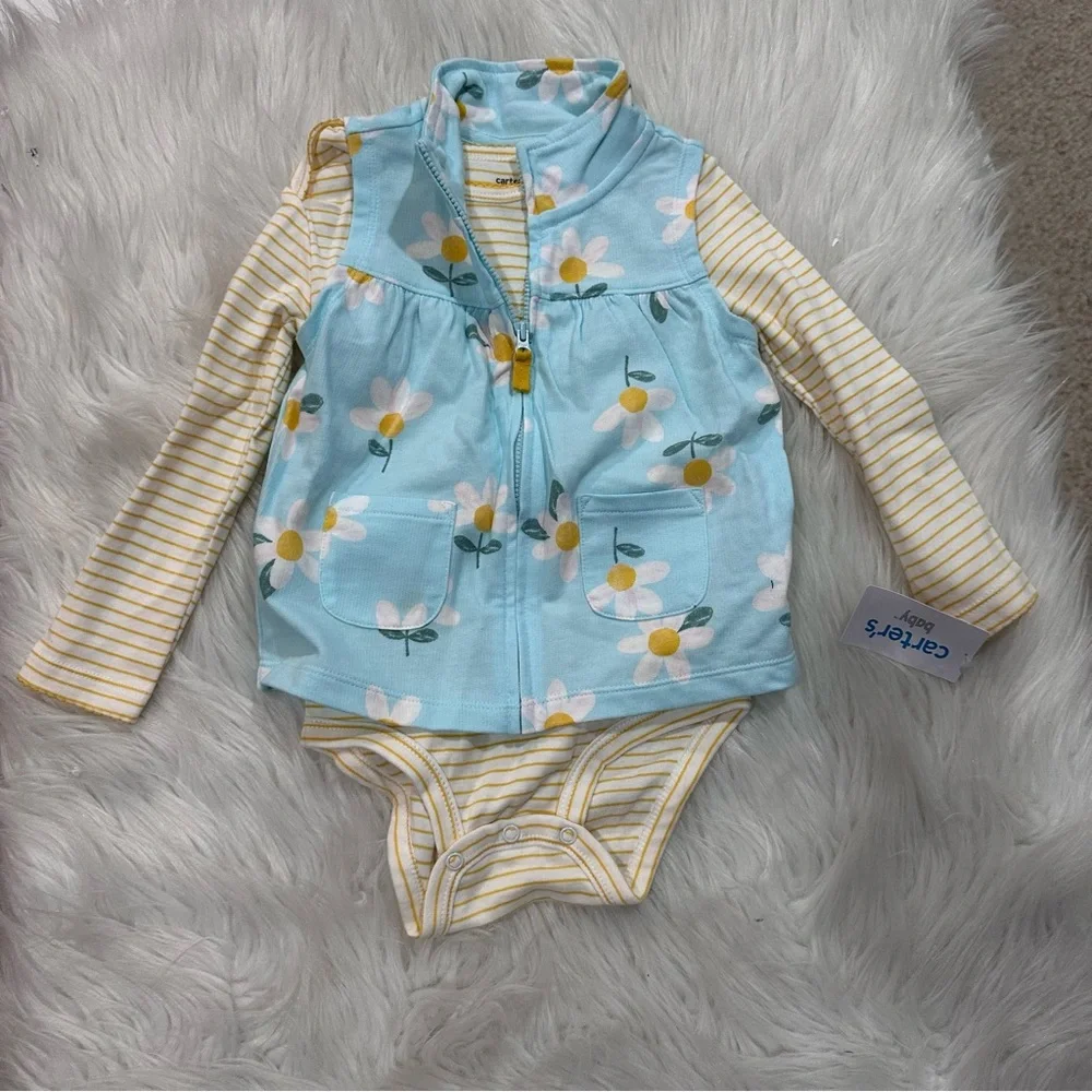Carters pieces yellow